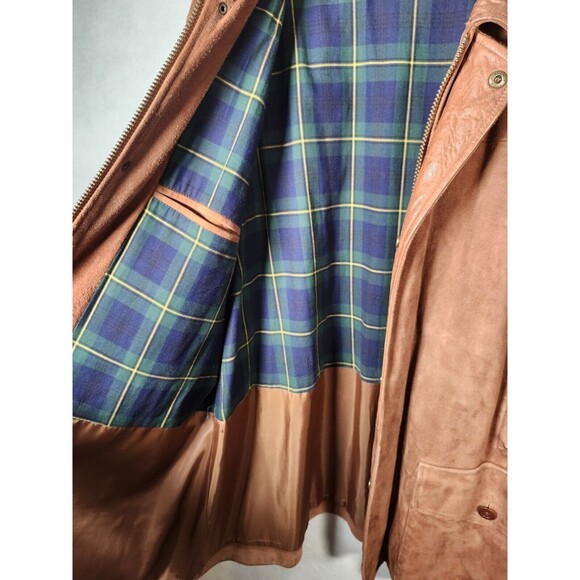 Orvis Rivington Suede Leather Jacket XXL Barn Coat MENS - Picture 11 of 16